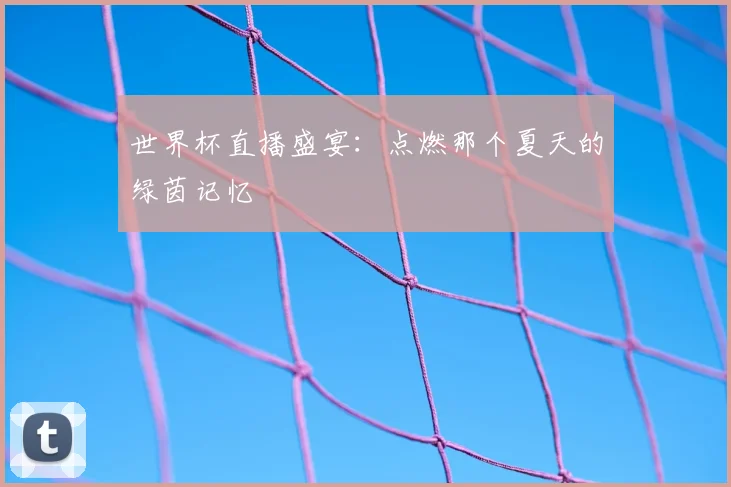 世界杯直播盛宴：点燃那个夏天的绿茵记忆