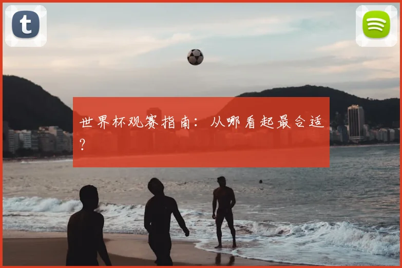 世界杯观赛指南：从哪看起最合适？